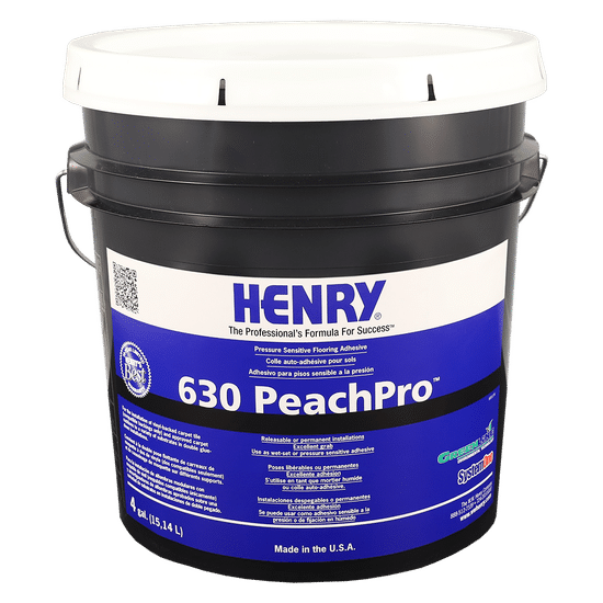 630 PeachPro Pressure Sensitive Flooring Adhesive - 15.14 L