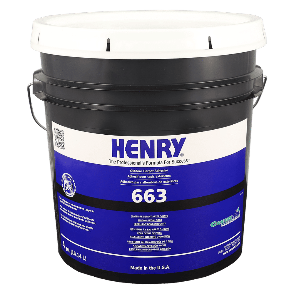 Henry 663 Outdoor Carpet Adhesive 15.14 L (12187) FloorBox