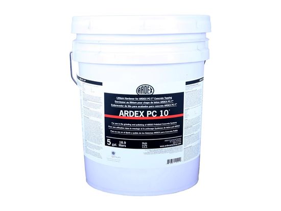 PC-10 Lithium Hardener for PC-T Polished Concrete Topping - 5 gal