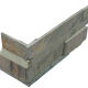 Tile Molding Inside/Outsite Corner Ledger Stone Quartzite Spliface Indian Coast - 6" x 18" - 13/16 (20mm)