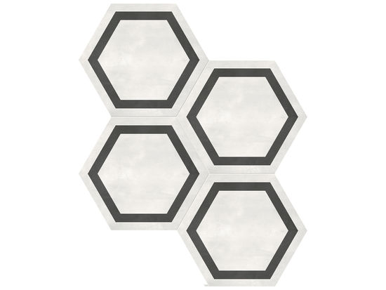 Floor Tile Form Ivroy Matte 7" x 7-3/4"