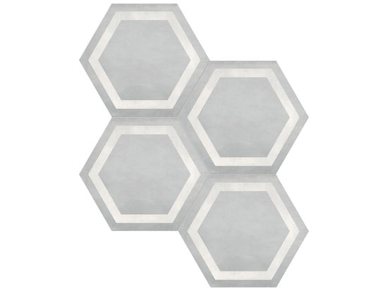 Floor Tile Form Ice Matte 7" x 7-3/4"