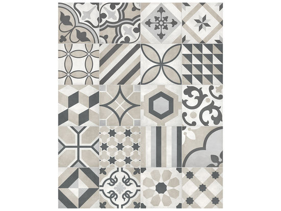 Floor Tile Form Sand Deco Matte 7-3/4" x 7-3/4"
