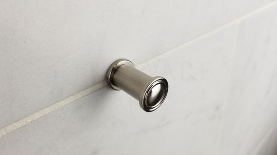 "T" Hook Promessa Series Brushed Nickel Traditional