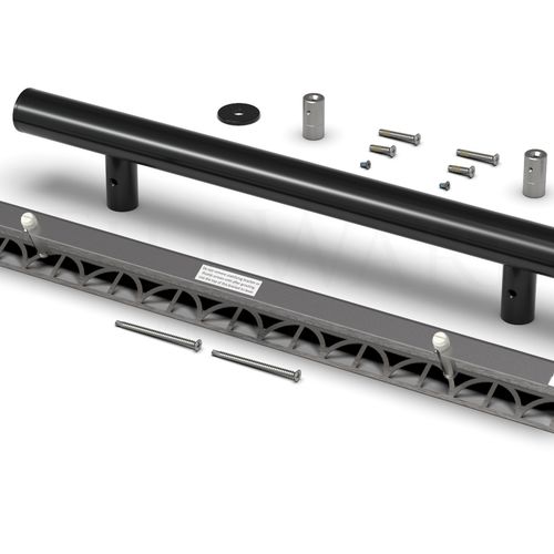 TileWare - Straight Grab Bar Victoria Series ADA Matte Black ...