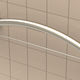 Combination Curved Grab Bar Victoria Series ADA Brushed Nickel Contemporary 24" 