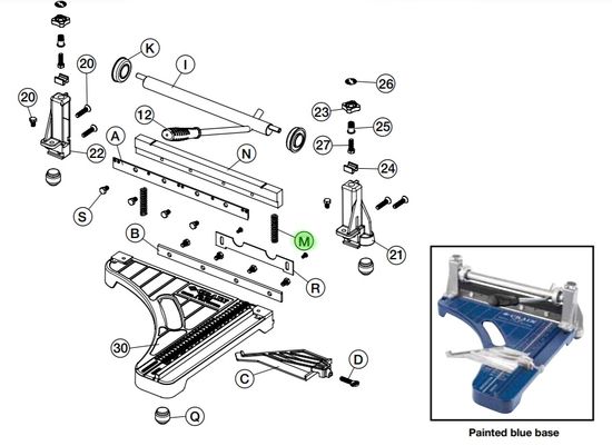 Crain 675 24 Carpet Tile Cutter