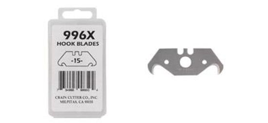 Lames à crochet pour différents couteaux utilitaires (paquet de 15)