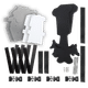 0714 Kit de reconstruction complet avec mousse 1" pour genouillères standard 23"