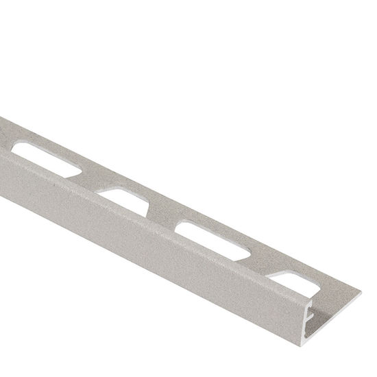 SCHIENE Profilé de bordure de mur aluminium grège 3/8" (10 mm) x 8' 2-1/2"
