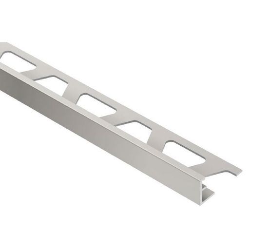 SCHIENE Moulure de bordure pour plancher Aluminium Nickel mat 5/16" (8 mm) x 10'