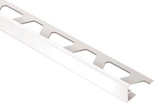 JOLLY-P Profilé de bordure de mur - Plastique PVC blanc éclatant 3/8" (10 mm) x 10'