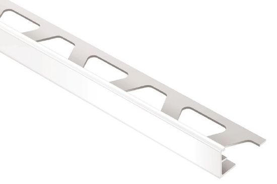 JOLLY-P Profilé de bordure de mur - Plastique PVC blanc éclatant 1/2" (12.5 mm) x 10'