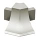 DILEX-AHKA Outside Corner 135° with 3/8" Radius Anodized Aluminum Rustic Brown