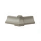 DILEX-PHK Outside Corner 135° with 3/8" Radius PVC Plastic Grey