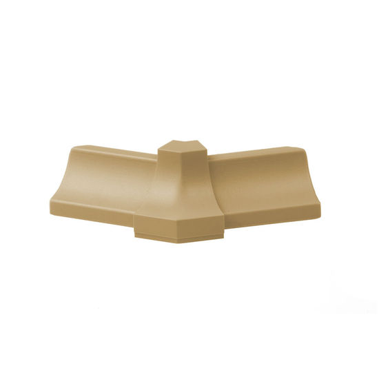 DILEX-PHK Outside Corner 135° avec un radius de 3/8" (10 mm) - plastique PVC beige clair