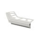 BARA-RAK Coin extérieur 135° pour profilés de bordure de balcon Aluminium Blanc éclatant