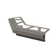 BARA-RAK Coin extérieur 135° pour profilés de bordure de balcon Aluminium Gris métallique
