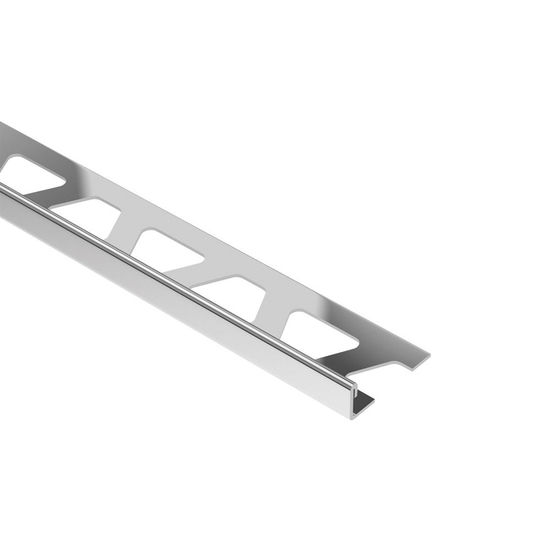 SCHIENE Profilé de bordure pour mur/plancher acier inoxydable (V2) 3/16" (4.5 mm) x 8' 2-1/2"