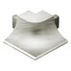 DILEX-AHKA Outside Corner 90° with 3/8" Radius Anodized Aluminum Brushed Nickel