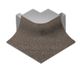 DILEX-AHKA Outside Corner 90° with 3/8" Radius Anodized Aluminum Light Anthracite