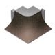DILEX-AHKA Outside Corner 90° with 3/8" Radius Anodized Aluminum Bronze