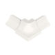 DILEX-PHK Outside Corner 90° avec un radius de 3/8" Plastique PVC Blanc