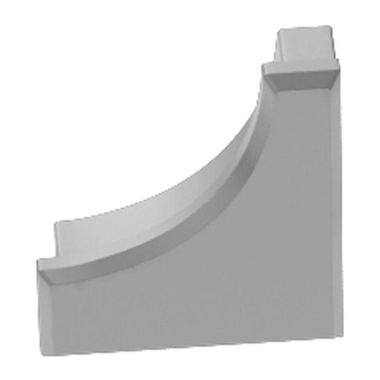 DILEX-AHK Cap de fermeture - aluminium anodisé mat
