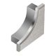 DILEX-AHK End Cap Aluminum Greige
