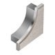 DILEX-AHK Cap de fermeture Aluminium Crème