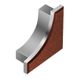 DILEX-AHK Cap de fermeture Aluminium Brun rustique