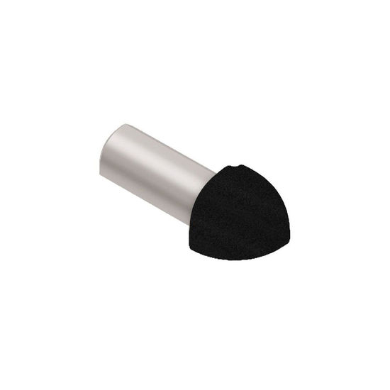 RONDEC Outside Corner 90° - Aluminum Anodized Matte Black 5/16" (8 mm) 