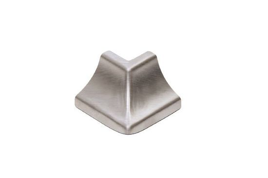 DILEX-HKU Coin extérieur 90° avec un radius de 1-7/16" (36 mm) - acier inoxydable (V2)