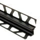 DILEX-EKE Profilé de joint de mouvement pour angles muraux - plastique PVC noir 9/16" x 17/32" x 8' 2-1/2"