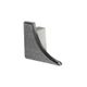DILEX-AHKA Cap de fermeture gauche avec un rayon de 3/8" Aluminium Gris pierre