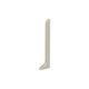 DESIGNBASE-SL Cap de fermeture de gauche Aluminium anodisé mat 2-3/8" (60 mm)