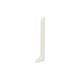 DESIGNBASE-SL End Cap Left Aluminum White Matte 3-1/8" (80 mm)