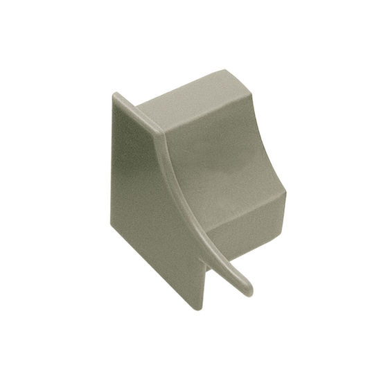 DILEX-HK Cap de fermeture gauche - plastique PVC gris