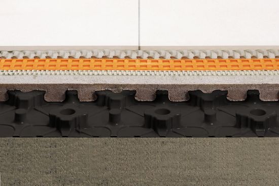 BEKOTEC-DRAIN Studded Screed Drainage Panel 29/32" (23 mm) x 35-7/16" x 47-1/4" (Pack of 10)
