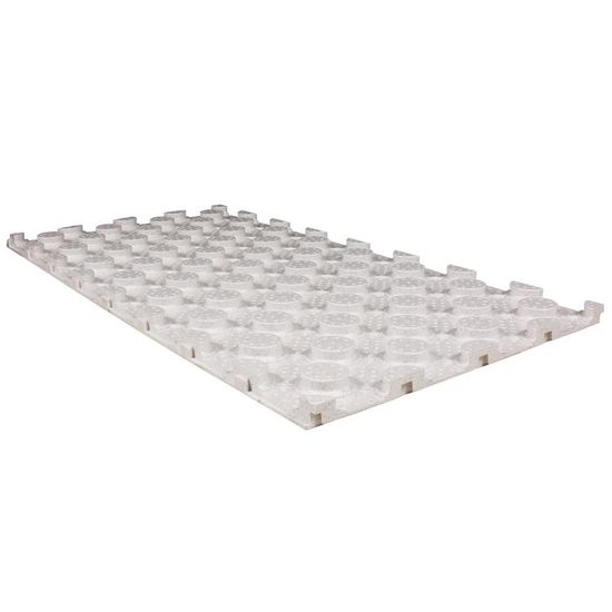 BEKOTEC Modular Screed Panel Polystyrene 1-3/8" (35 mm) x 24" x 48" (Pack of 12)