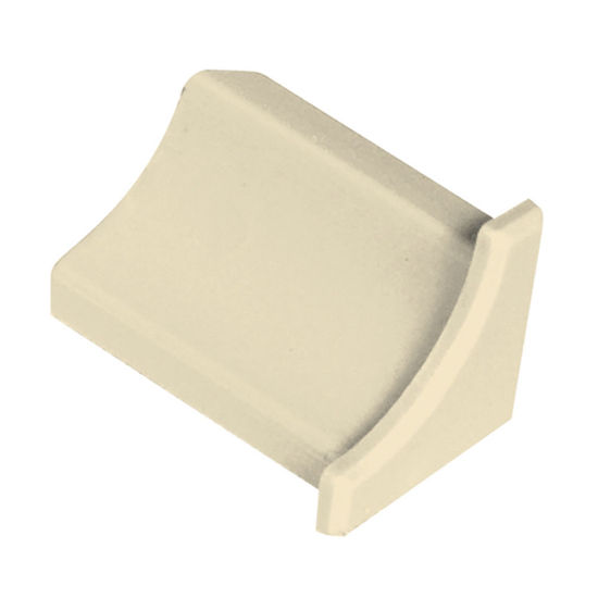DILEX-PHK End Cap avec un radius de 3/8" (10 mm) - plastique PVC sable 