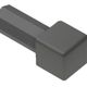 QUADEC In/Out Corner 90° PVC Grey 5/16" (8 mm)
