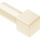 QUADEC Coin intérieur/extérieur 90° PVC Sable 5/16" (8 mm)