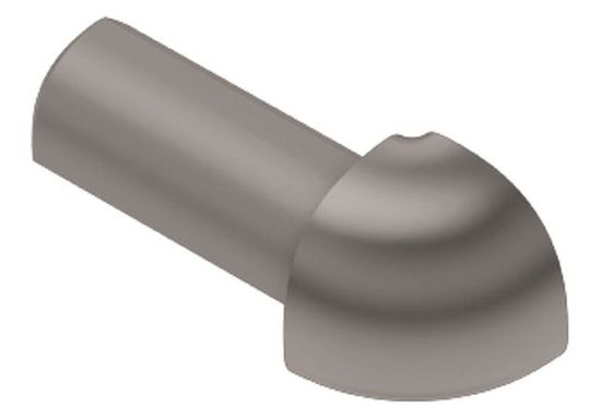 RONDEC Outside Corner 90° - PVC Plastic Grey 7/16" (11 mm) 