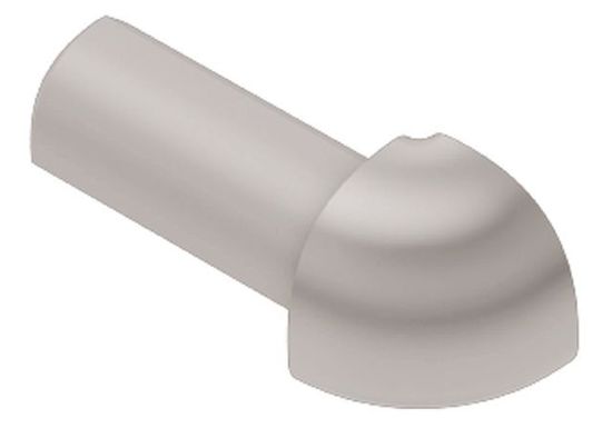 RONDEC Outside Corner 90° - PVC Plastic Light Grey 7/16" (11 mm) 