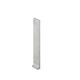 DESIGNBASE-SL Cap de fermeture de droite acier inoxydable (V2) brossé 6-3/8" (160 mm)