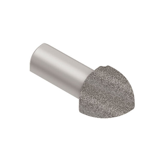 RONDEC Outside Corner 90° - Aluminum Stone Grey 3/8" (10 mm) 