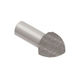 RONDEC Outside Corner 90° - Aluminum Stone Grey 5/16" (8 mm) 