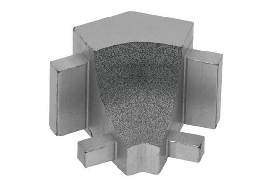 DILEX-AHK Inside Corner 135° with 3/8" (10 mm) Radius - Aluminum Pewter