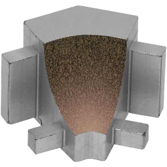 DILEX-AHK Inside Corner 135° with 3/8" (10 mm) Radius - Aluminum Bronze